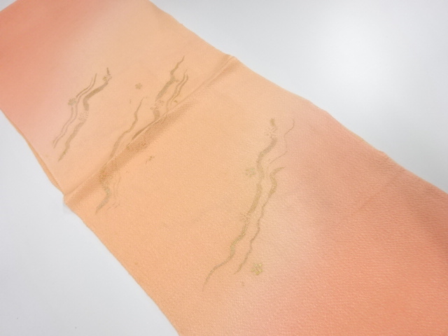 正絹　縮緬地　帯揚げ